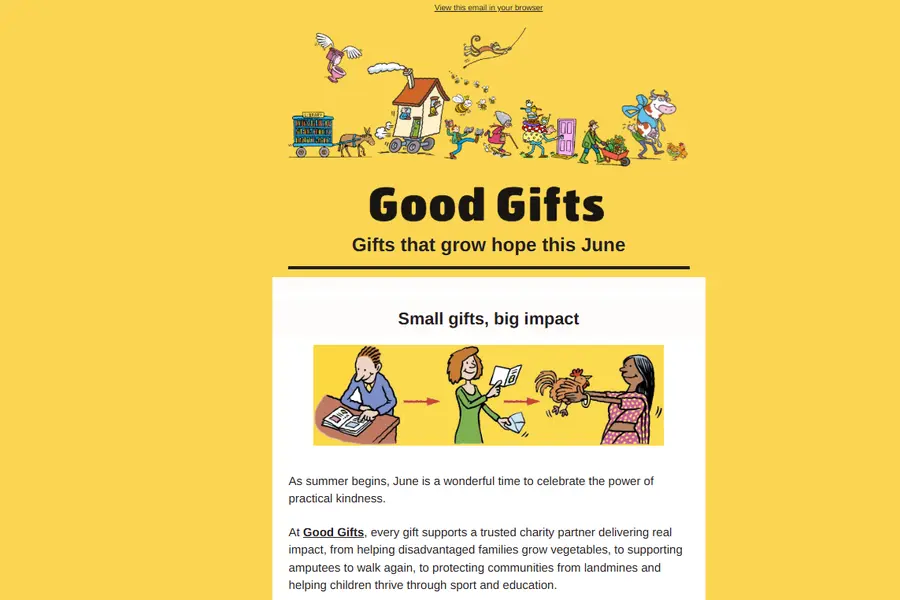 More Than Gifts: A Fresh New Look for the Good Gifts Newsletter