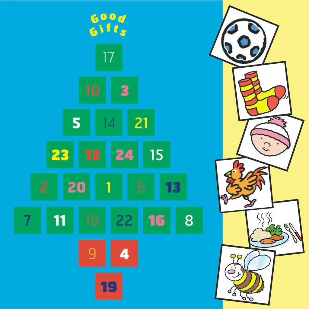 Blue Advent Calendar