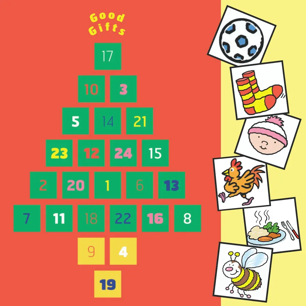 Red Advent Calendar