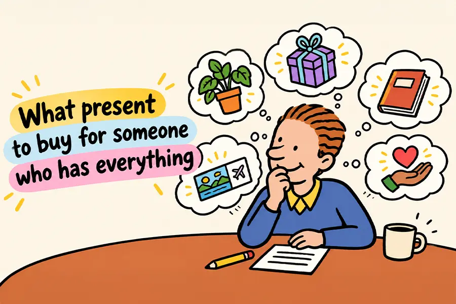 What Present to Buy for Someone Who Has Everything?